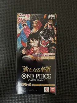 One Piece Card Game OP-09 New Emperor Booster Box Sealed - Image 1