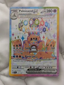 Pokemon TCG Palossand EX 221/191 Surging Sparks Near Mint - Image 1
