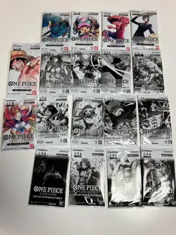 One Piece Card Battle Pack Vol.1 Promo Bulk Pack of 18 New - Image 1
