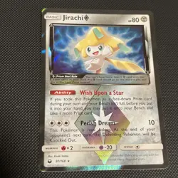 Jirachi Prism - 97/168 - Pokemon Celestial Storm Sun & Moon Ultra Rare Card NM - Image 1