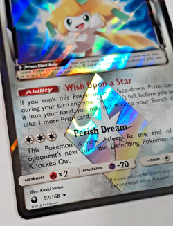 Jirachi Prism - 97/168 - Pokemon Celestial Storm Sun & Moon Ultra Rare Card NM - Image 4