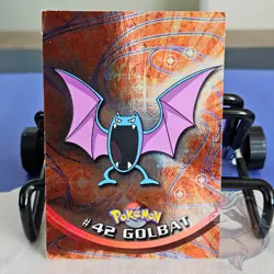 Golbat #42 1999 Topps Chrome Series 1 Holo Foil Pokemon Card - Image 1