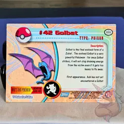Golbat #42 1999 Topps Chrome Series 1 Holo Foil Pokemon Card - Image 2