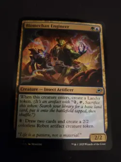 Biomechan Engineer (Foil) - 0213 - Edge of Eternities - MTG - NM - Image 1