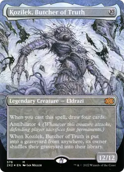 MTG Foil - Kozilek, Butcher of Truth (Textured Foil) - 576 / NM / English - Image 1
