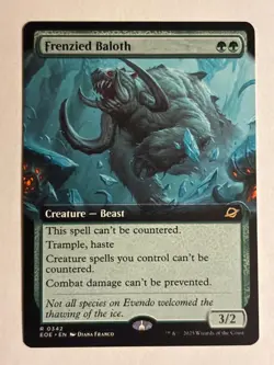 Frenzied Baloth (Extended Art) Edge of Eternities - MTG - Image 1