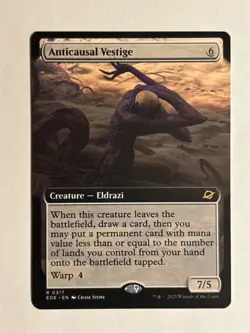 Anticausal Vestige (Extended Art) Edge of Eternities - MTG - Image 1