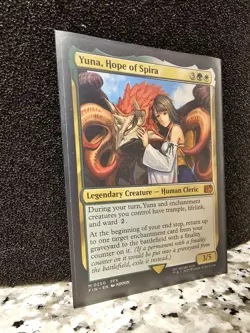 Final Fantasy MTG - Yuna, Hope of Spira Mythic Non-Foil (Near Mint) - Image 2