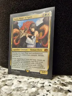 Final Fantasy MTG - Yuna, Hope of Spira Mythic Non-Foil (Near Mint) - Image 3