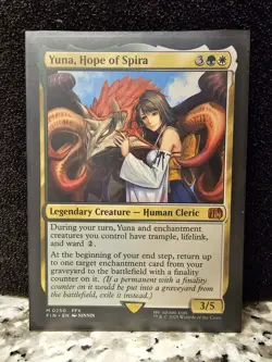 Final Fantasy MTG - Yuna, Hope of Spira Mythic Non-Foil (Near Mint) - Image 4