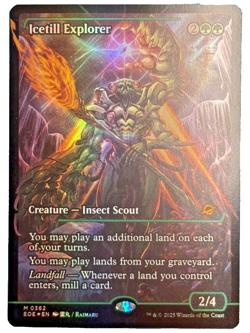 Icetill Explorer Edge of Eternities Japan Showcase FOIL MtG - Image 1