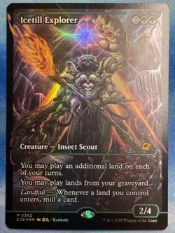 Icetill Explorer Edge of Eternities Japan Showcase FOIL MtG - Image 2