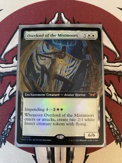 Overlord of the Mistmoors (Extended Art) Duskmourn: House of Horror Foil MTG - Image 1