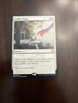 Mint/Near-Mint, English - 1 x MTG Idyllic Tutor Theros Beyond Death - Image 1