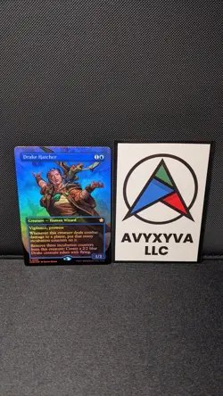 1 x Drake Hatcher Foil Borderless FDN NM MTG - Image 1