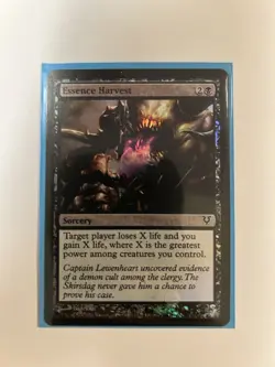 1x Essence Harvest MTG Avacyn Restored Common Foil NM - Image 1