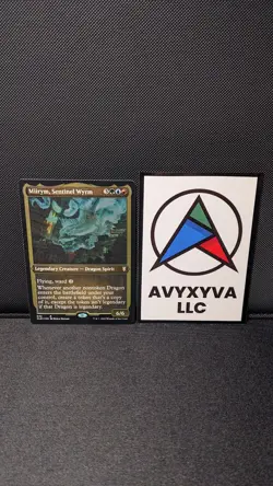1 x Miirym, Sentinel Wyrm Foil Etched CLB NM MTG - Image 1