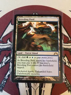 Breeding Pool Gatecrash Lightly Played Regular Finish Magic The Gathering MTG - Image 1