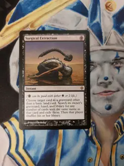 Surgical Extraction MTG New Phyrexia Black Rare Instant Near-Mint x1 - Image 1