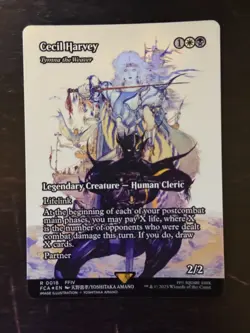 MTG Final Fantasy English Cecil Harvey Showcase 0018 Foil - Image 1