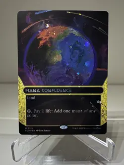 Mana Confluence 0115 Borderless GALAXY FOIL MTG : Edge of Eternities: Stellar - Image 1