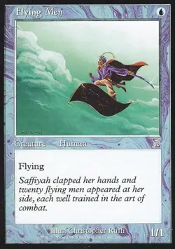 Flying Men - Medium Play MTG Time Spiral Time Shifted - Image 1