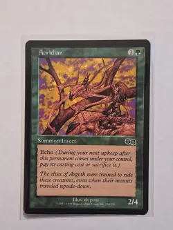 Acridian - Urza's Saga - LP - MTG Magic - Common - Creature - Image 1