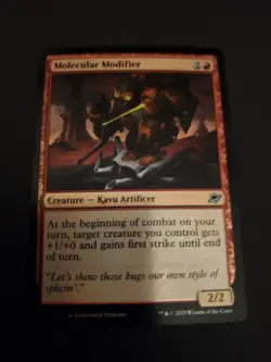 MTG - Molecular Modifier (Foil) - Edge of Eternities NM/M Condition - Image 1
