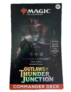 Magic MTG - Outlaws of Thunder Junction Quick Draw Commander Deck - NEW/SEALED - Image 1