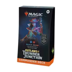 Magic MTG - Outlaws of Thunder Junction Quick Draw Commander Deck - NEW/SEALED - Image 1