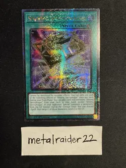 Yugioh Shining Sarcophagus (Quarter Century Secret Rare) LEDE-EN051 NM 1st Ed - Image 1