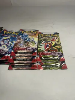 14x Pokemon Scarlet and Violet Base Set Booster Packs New Sealed - Image 4