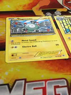 D1066 POKEMON TCG PLASMA STORM 2012 MAGNEMITE 42 MAGNETON 45 HP-DMG - Image 3
