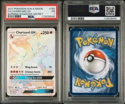 Pokemon Charizard GX 150/147 PSA 1 PR SM Burning Shadows Secret Rare FA 2017 - Image 3