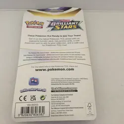 New Pokemon Pikachu/Raichu Brilliant Stars Blister Pack + Coin - Image 4