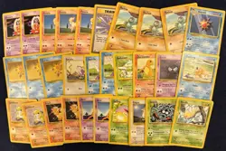 Pokemon Base Set Lot 30 Cards 1999 Vintage - Image 1