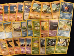 Pokemon Base Set Lot 30 Cards 1999 Vintage - Image 3