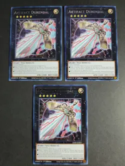 Artifact Durendal (X3) JUSH-EN057 Rare Yugioh Justice Hunters - Image 1