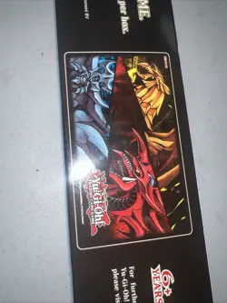 YuGiOh Slifer Obelisk Ra Egyptian God Game Mat Playmat KONAMI 2020 - Image 2