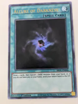 Yugioh Allure of Darkness BROL-EN088 Ultra Rare 1st Edition - Image 1