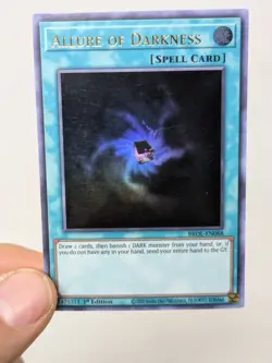 Yugioh Allure of Darkness BROL-EN088 Ultra Rare 1st Edition - Image 3
