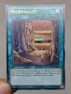 Yugioh Necrovalley DUSA-EN050 Ultra Rare 1st Ed NM - Image 3