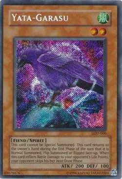 Yugioh! Yata-Garasu - LOD-000 - Secret Rare - Unlimited Edition Near Mint, Engli - Image 1