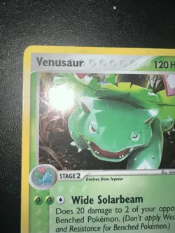 Pokemon TCG Venusaur Holo Card 6/17 Pop Series 2 - Image 2