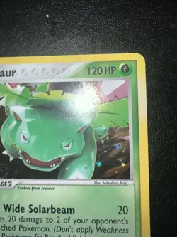 Pokemon TCG Venusaur Holo Card 6/17 Pop Series 2 - Image 3