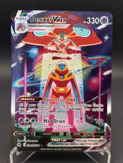 Deoxys VMAX (Crown Zenith GG45/GG70) - Near Mint NM Pokemon Card - Image 1