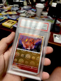 PSA 9 Mint Charmander 060/SV-P Pokemon 151 Card File Sets 2023 Japanese Graded - Image 3