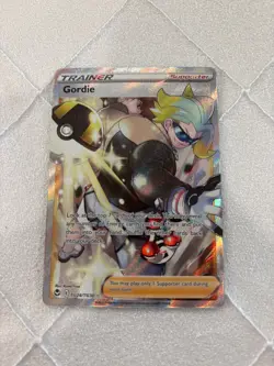 Gordie TG24/TG30 Silver Tempest Trainer Gallery NM Full Art Pokemon Card - Image 1
