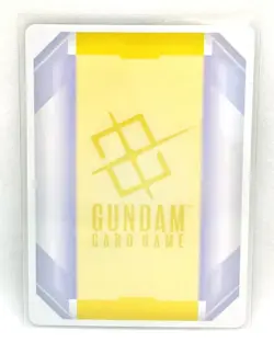 GUNDAM Card Game Beta Trial Event EXBase EXBP-001 with Sticker From BANDAI JAPAN - Image 3