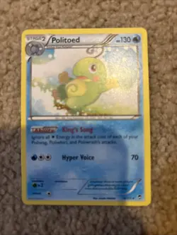 Politoed Furious Fists 18/111 Regular Rare Pokemon TCG Card - Image 1